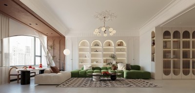 法式客餐厅3D模型下载